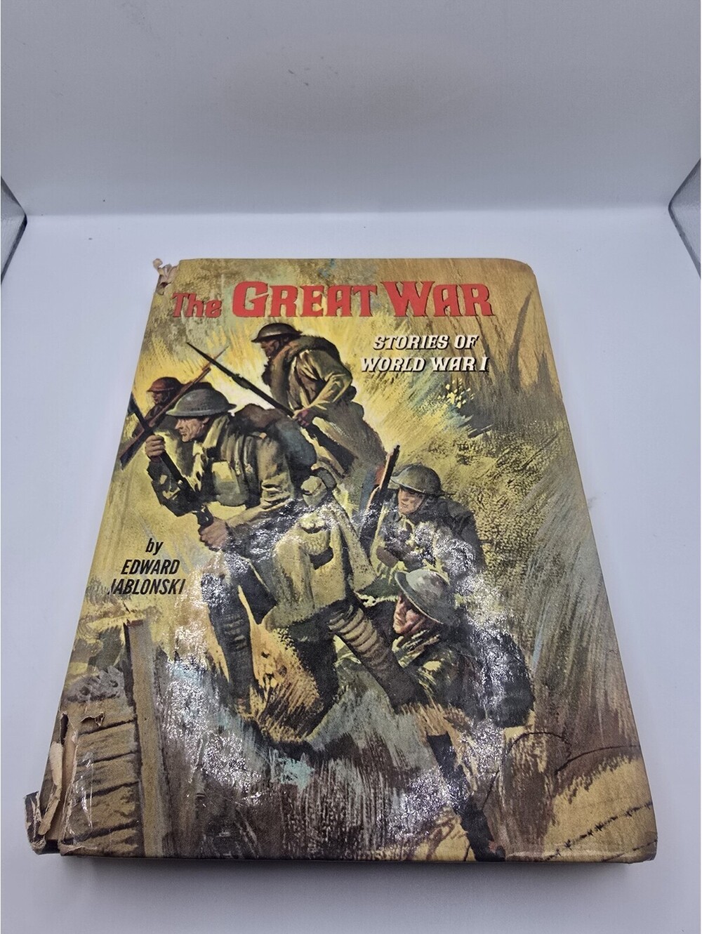 The Great War: Stories of World War 1 by Edward Jablonski (1965) - HC Whitman
